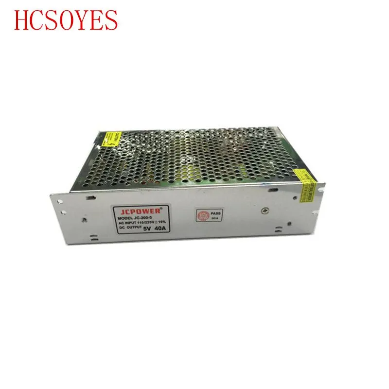 5V 2A 4A 5A 8A 10A 12A 20A 30A 40A 60A для ws2801/ws2812b/apa102 светодиодные полосы универсальное регулируемое AC100-240V импульсный источник питания светодиодного табло