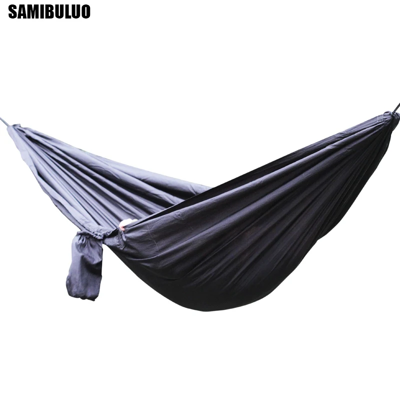 SAMIBULUO Portable Ultralight Double Hammock For 2 Person Sleeping Bed Outdoor Camping Swing