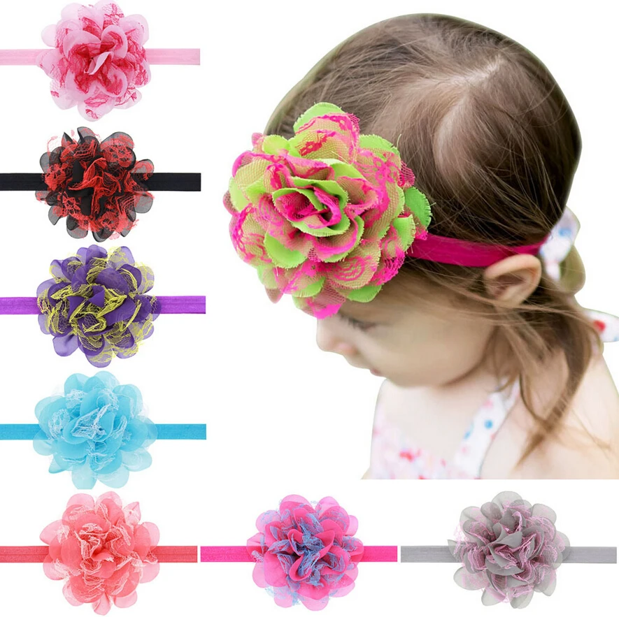 baby big flower headbands hair band hairnet twdvs newborn colourful flower hair band for baby big flower headbands hair band hairnet twdvs newborn colourful flower hair band for
