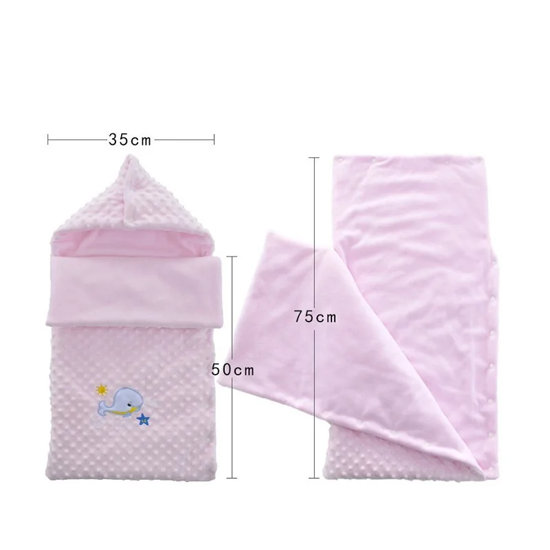 New Style Baby Cartoon Baby Quilt Autumn Winter thickening Baby Sleeping Bag Comforatble Baby Blanket