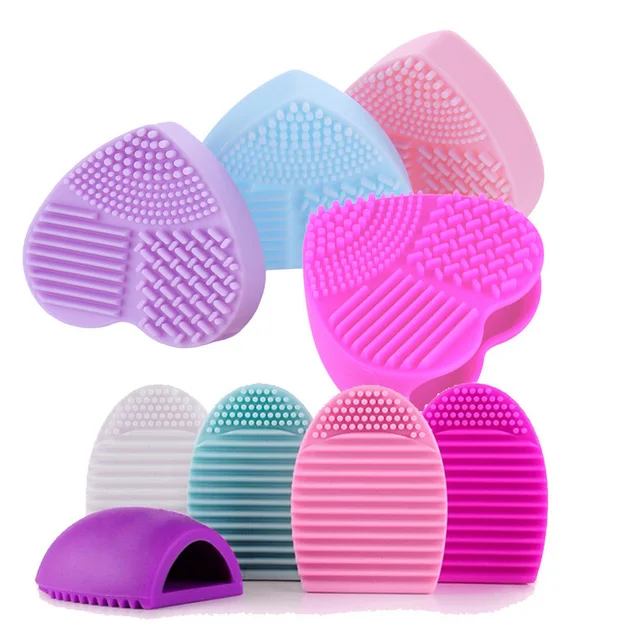 Best Offers AddFavor Makeup Brush Scrubber Cleaner Brush Cleaner,Cosmetic Brush Accessory Tool Finger Glove Egg Heart Brush Cleaning Tool Best Offers AddFavor Makeup Brush Scrubber Cleaner Brush Cleaner,Cosmetic Brush Accessory Tool Finger Glove Egg Heart Brush Cleaning Tool