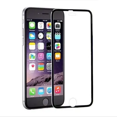 10 шт 3D полное покрытие Защитное стекло для iphone 6 6s 7 8 plus x Алюминиевый сплав защита