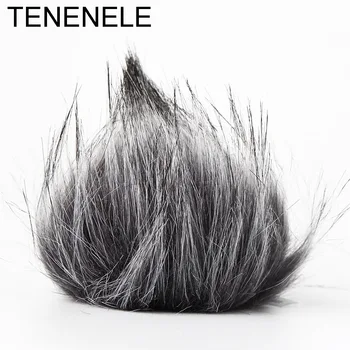 

TENENELE For Zoom H1 Recording Pen Muff Windscreen Cover Plush Fur Furry Windshield Protect For Zoom-H1 Microphone Mic h1
