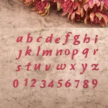 Алфавит числа высечка металла Скрапбукинг тиснение папка Костюм для sizix fustella Большая дробилка резки