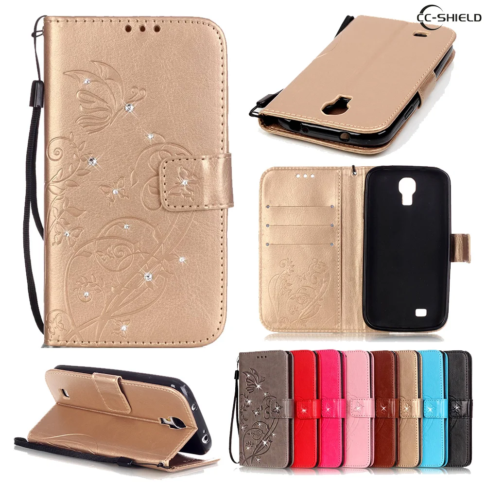 

Case for Samsung Galaxy S4 S 4 mini 4mini S4mini Lte GT-i9190 GT-i9192 GT-i9195 GT-i9192i I9192 I9195 Leather Diamond Phone Case