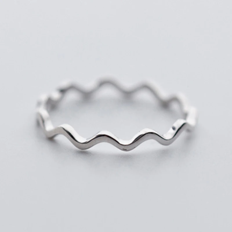 Модный набор колец на кулак Настоящее чистое кольцо из стерлингового серебра 925 Обручальное кольцо для пары женские модные ювелирные изделия