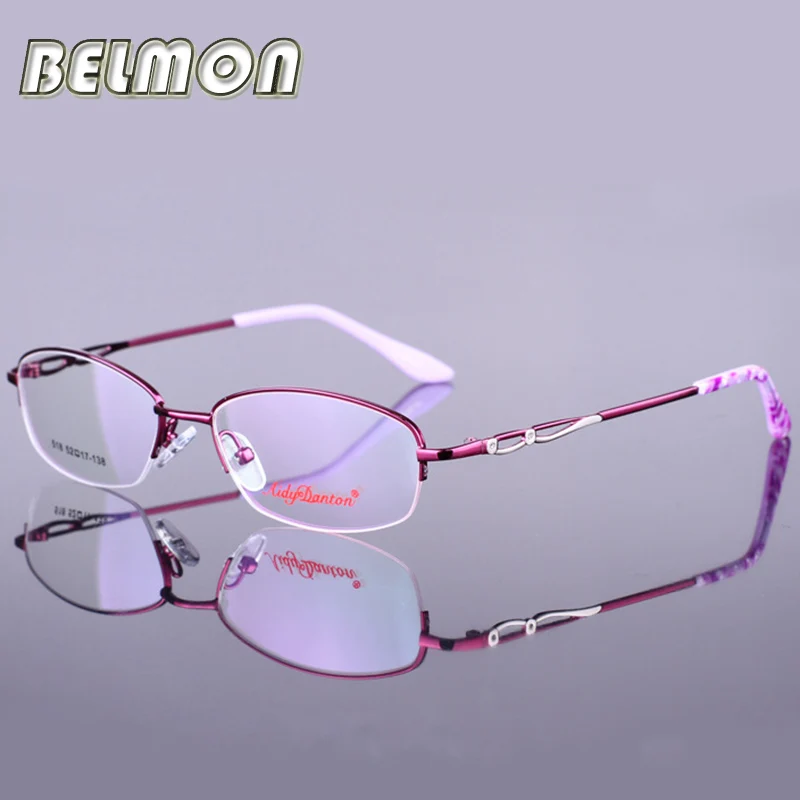 

Eyeglasses Frame Women Computer Myopia Prescription Optical Clear Eye Glasses Spectacle Frame For Women's Transparent Lens RS047