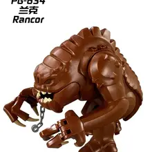 100 шт/лот PG634/629 Звездные войны, унаследованная коллекция, Хатт Джабба, банкор, строительный блок, коллекция, лучшие детские подарочные игрушки