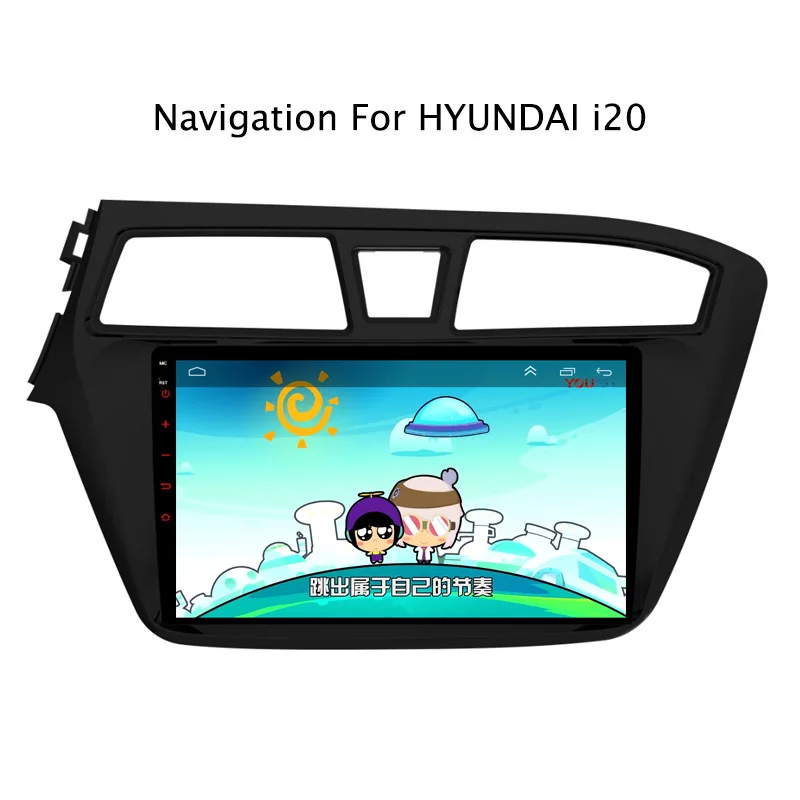 Sale NAVITOPIA 9inch 4G LTE WIFI Head Unit for Hyundai i20 2015 2016 2017 2018 Android 6.0 2G+32G Car DVD Multimedia GPS Navigation 6