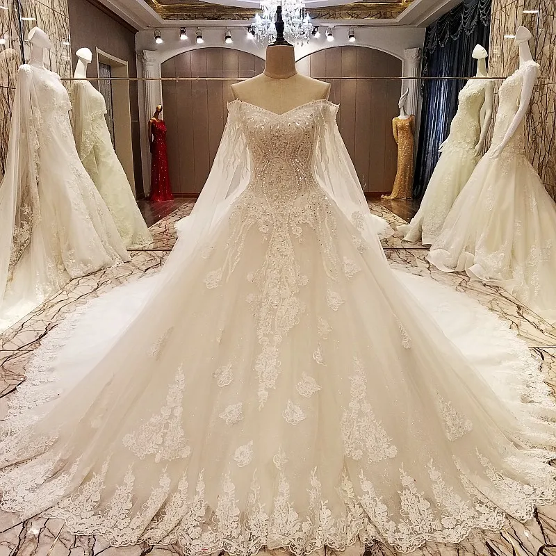 Винтаж кружевные вечерние свадебные платья 2018 Vestido De Noiva пол Длина на шнуровке