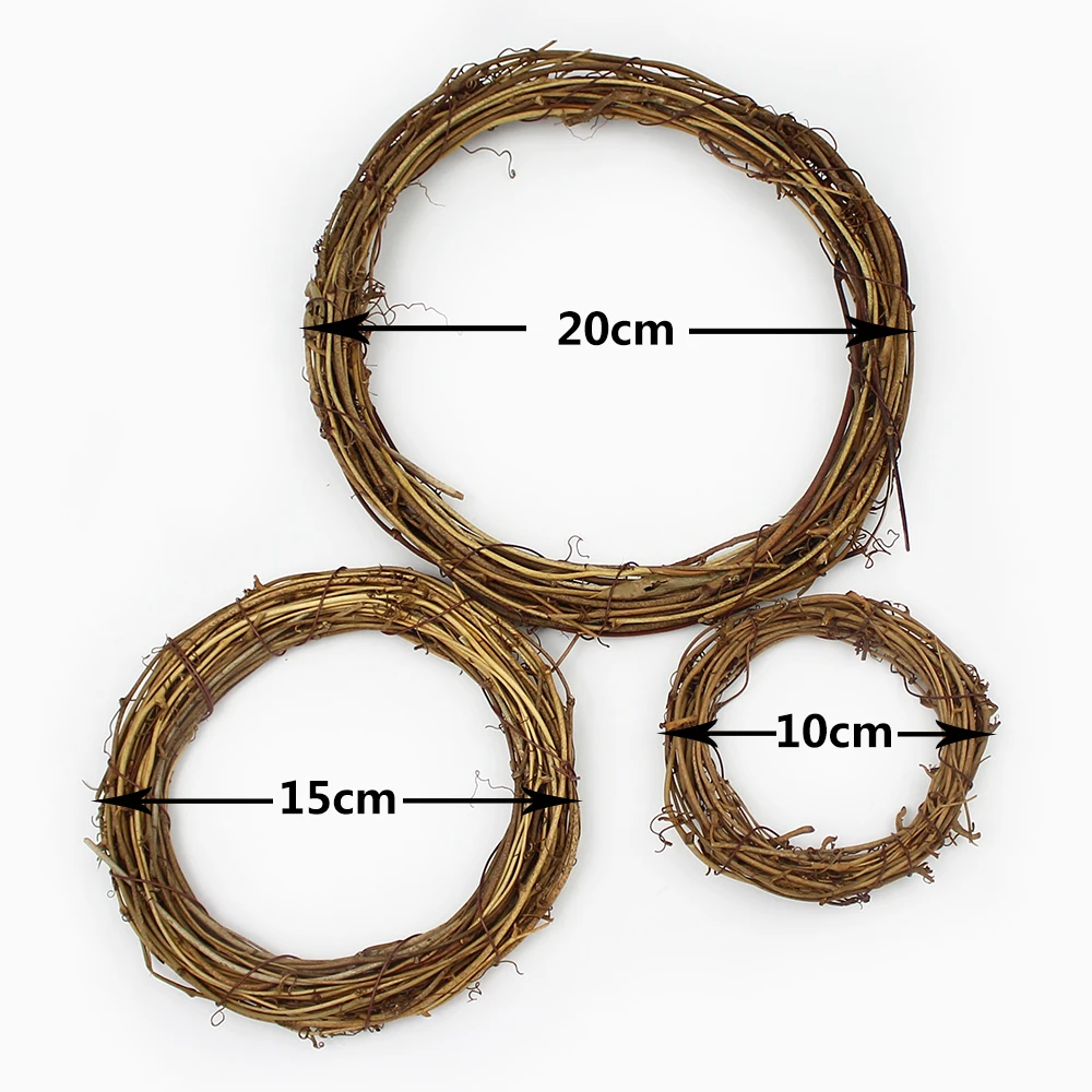 hanging floral wreaths size