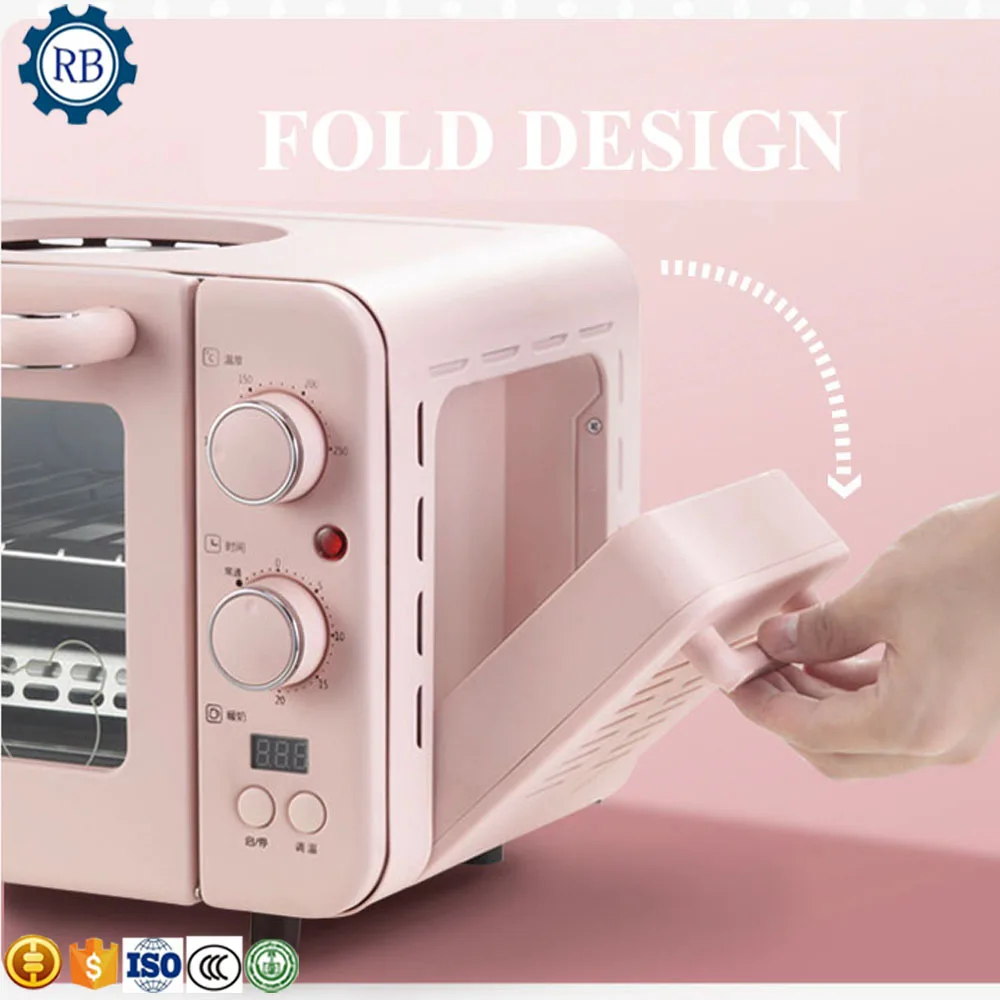 

Multifunctional Automatic Bread Toaster Baking Breakfast Machine 750W 5 Gear Stainless Steel 2 Slices Slots Bread Maker Eu Plug