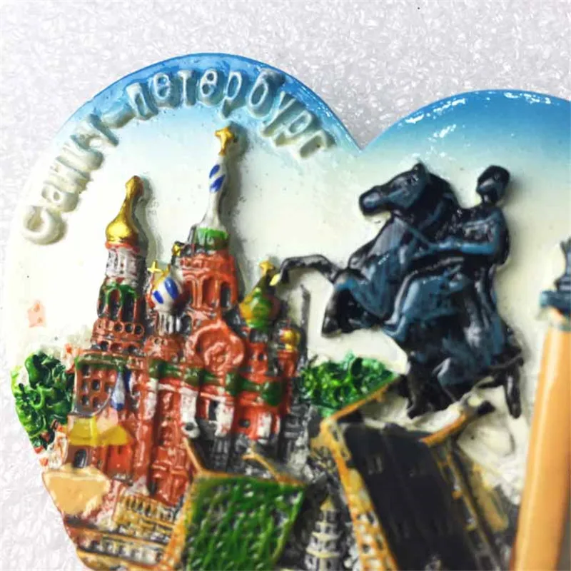 Магниты на холодильник Церковь спасения крови Санкт Петербург Россия