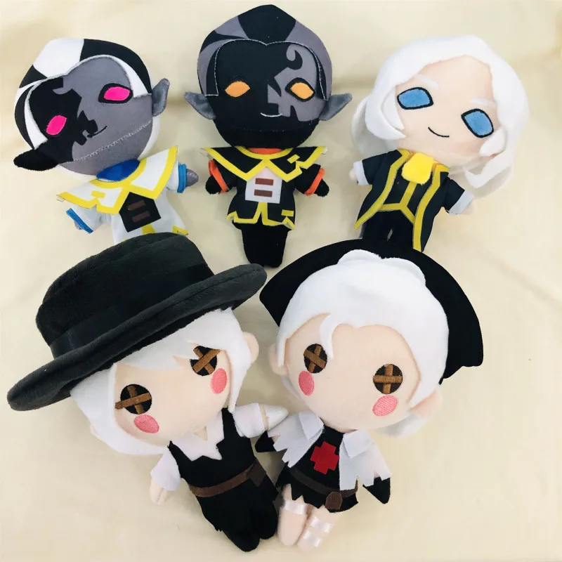 

20cm Game Identity V Blind Girl Michiko Joker Perfumer Magician Cosplay Plush Doll Plushie Toy Cute Christmas Gift
