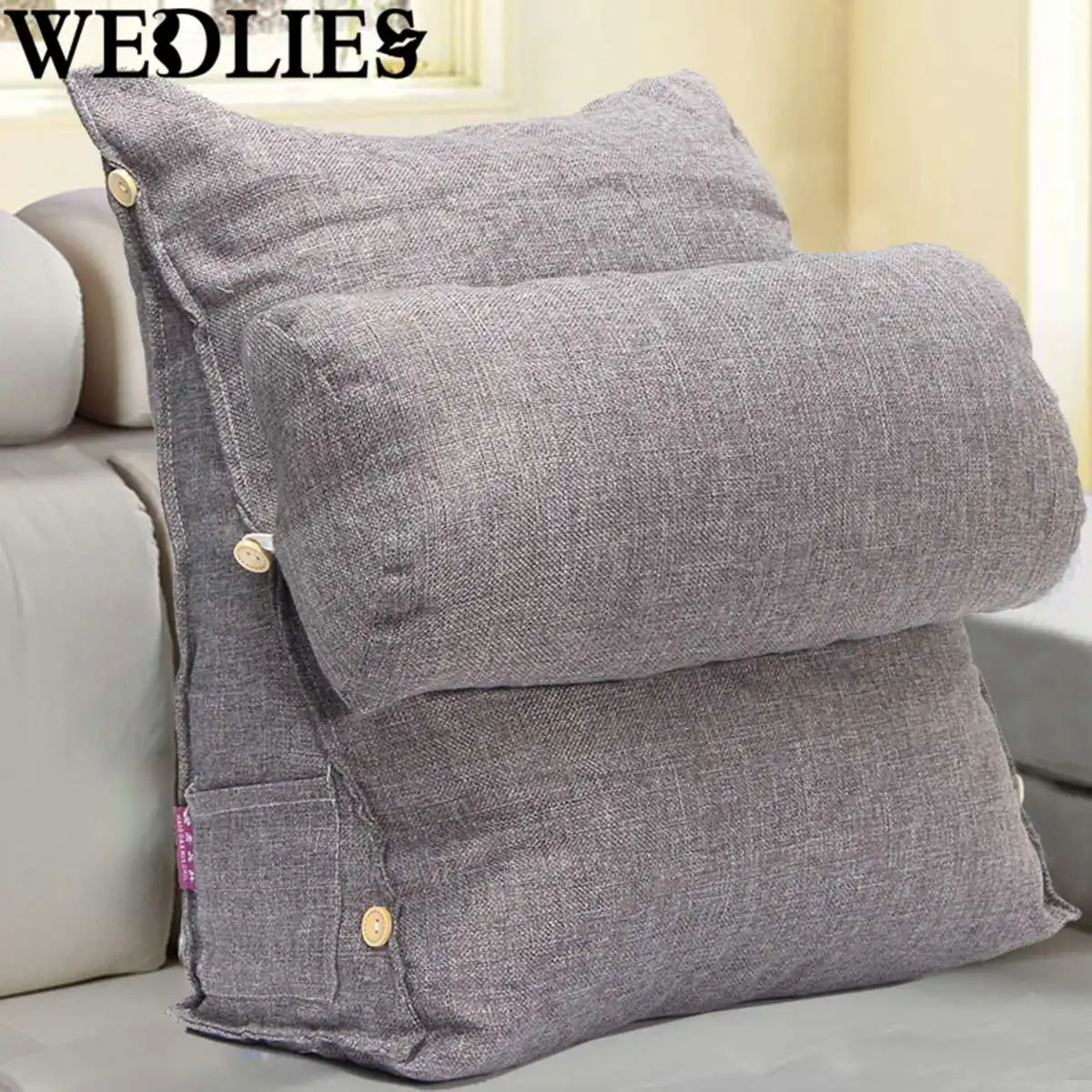 Adjule Sofa Bed Pillow Chair Rest Neck Support Back Wedge Adjule Sofa Bed Pillow Chair Rest Neck Support Back Wedge Cushion Fip Cervical Protection Pad Home Textiles In From Garden
