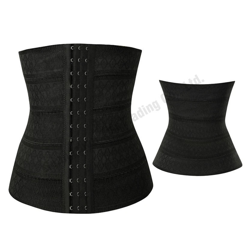 Fashion New Solid Tummy Trimmer Black Waist Trainer Cincher Women
