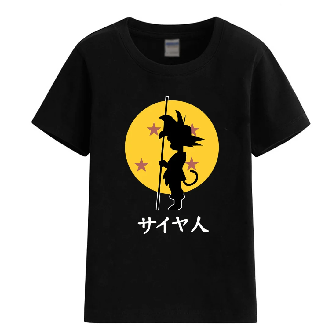 

2018 summer Dragon Ball Z Goku children's clothing boys T-shirts for girls fashion casual brand tops anime tshirts baby T-shirt