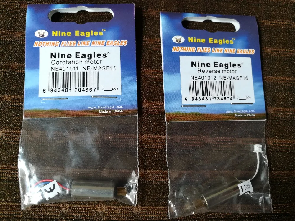 Оригинальный двигатель Nine Eagles F15 Galaxy visiter 6 CW (NE4011011) / CCW (NE4011012) запчасти|spare parts dell|spare