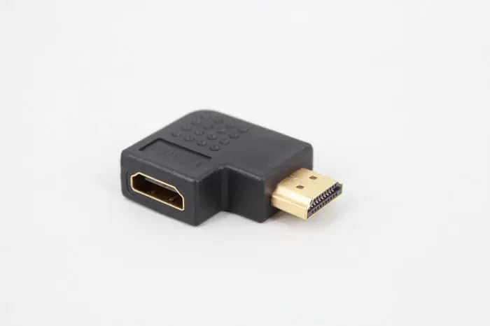 HDMI мужчин и женщин адаптер конвертер 90 градусов угол поворота правый HDMI разъем поддерживает HD 1080 P