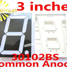 3 дюйма Красный 30101BS 30101AS общий анод/катод одинарная цифровая трубка светодиодный дисплей модуль