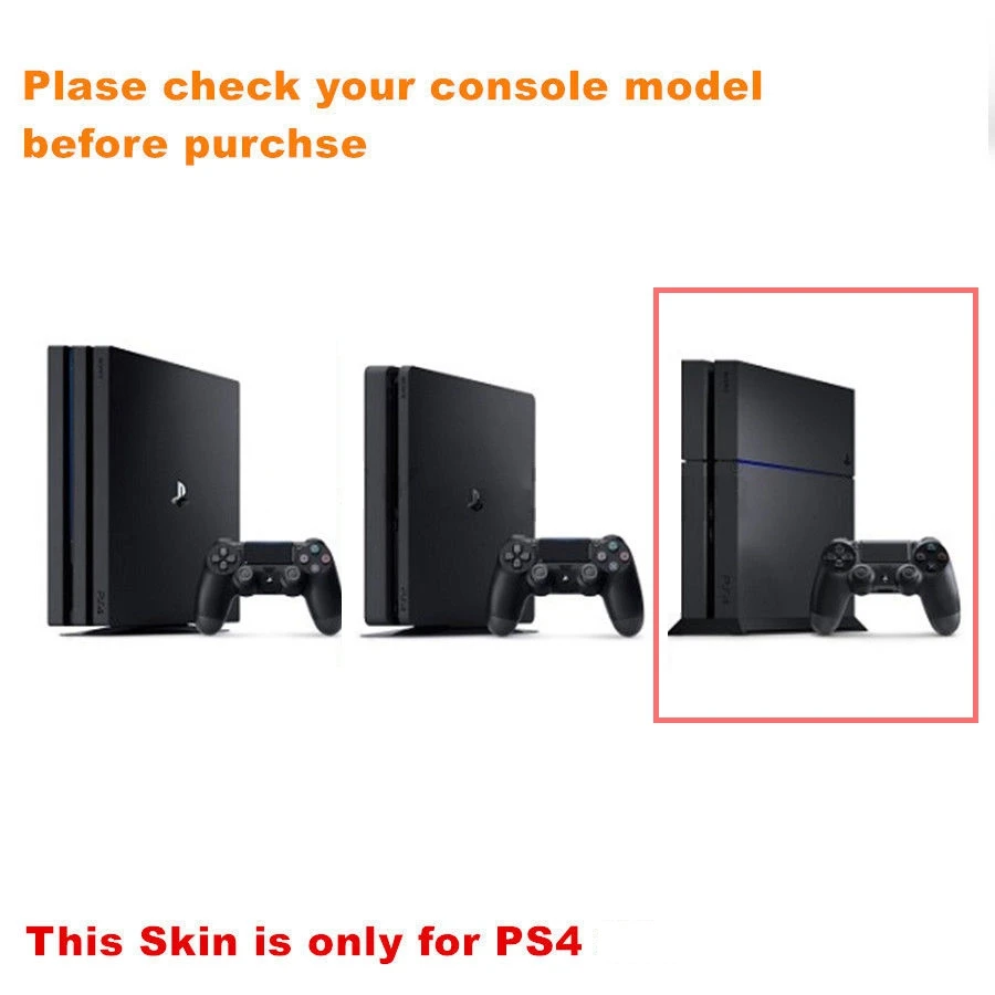 Наклейка для консоли PS4 и контроллера PlayStation 4 виниловая накладка на консоль