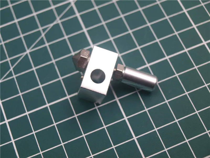 1 шт. полностью металлический Hotend с нагревательным блоком MK10 сопло 0 4 мм для 3D