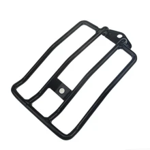 Black Rear Plated Luggage Rack Support Shelf Solo Seat Fits For Harley Davidson Sportster 883N 1200 XL 2004-2014