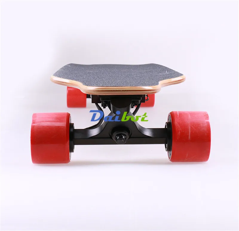Electric skateboard 4 wheels dual hub motor longboard scooter 150W hoverboard  with Wireless Remote (3)