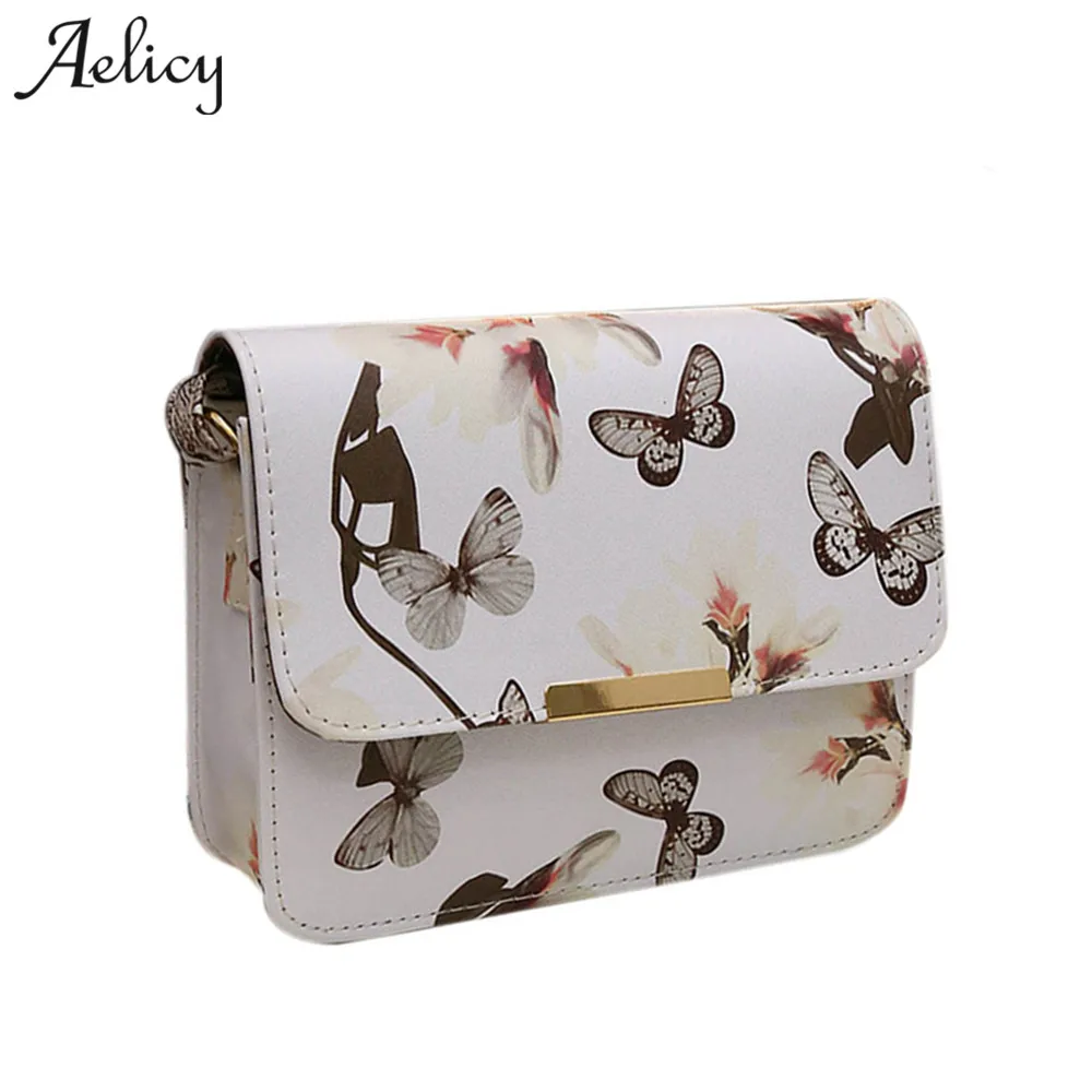 

Aelicy Women Floral PU Leather Shoulder Bag Satchel Handbag Retro Messenger Bag Famous Designer Clutch Shoulder Bags Bolsa Bag