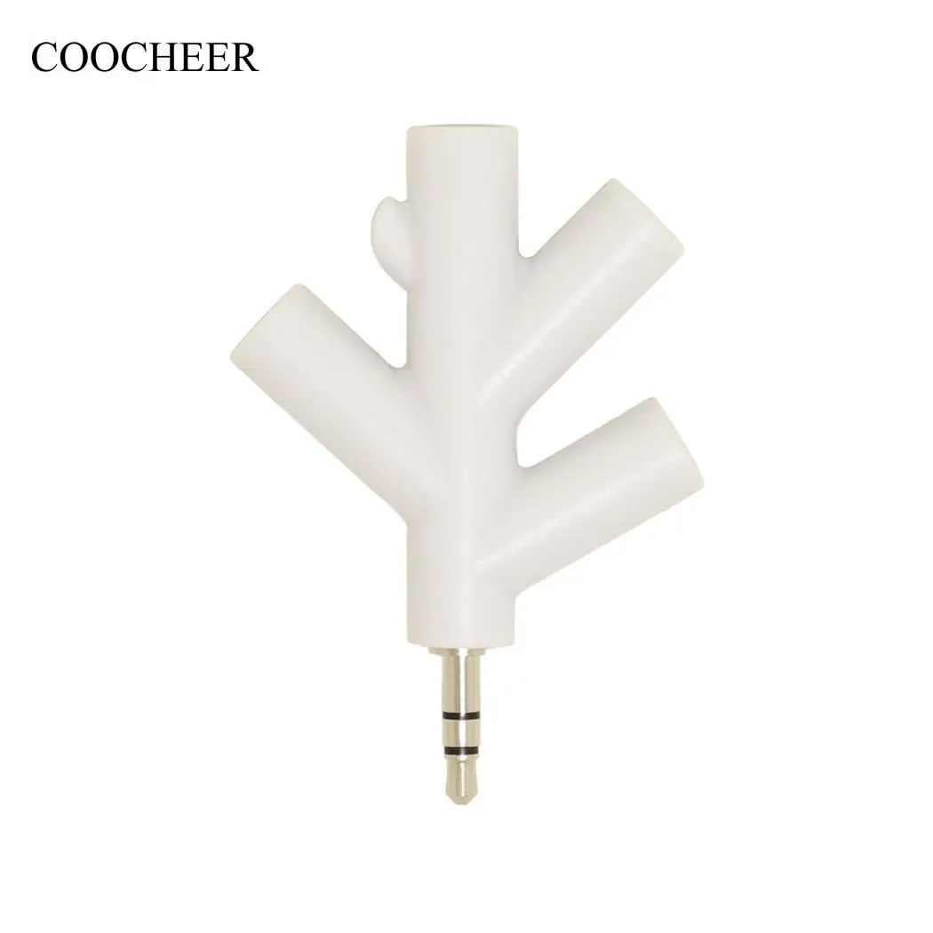 

for Headphone Adapter Earphones Audio Splitter Converter Multi Mobile Phone