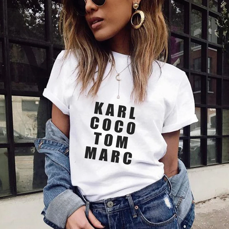 القمصان النساء 2018 الصيف ماوس النص الطباعة التي شيرت المتناثرة Kawaii قمم زائد حجم الشارع ارتداء Camisas موهير Camiseta الأنثوية