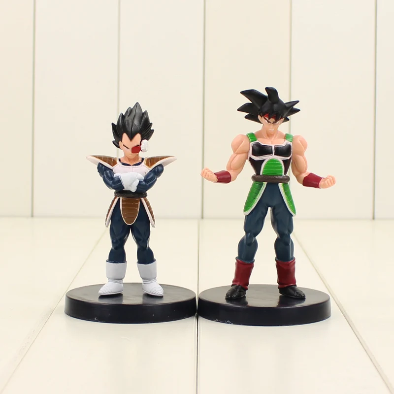 10-14 см 6 шт./лот Dragon Ball Z Super Saiyan Son Goku Vegeta Frieza Piccolo Cell Beerus ПВХ фигурка Модель Коллекция игрушек