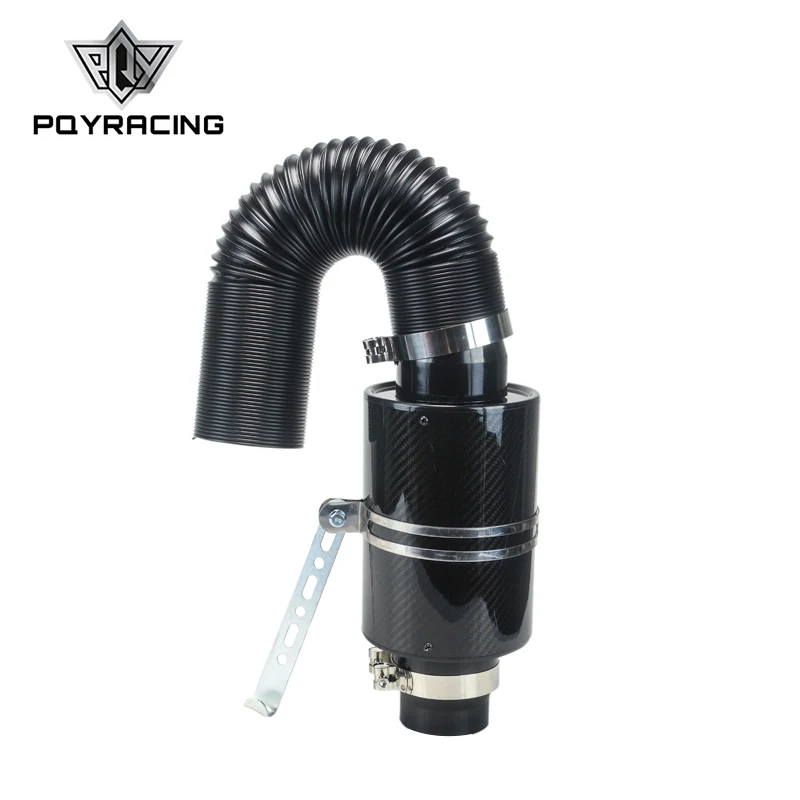 

PQY - Universal Racing Air Filter Box Carbon Fiber Cold Feed Induction Kit Air Intake Kit Without Fan PQY-AIT13