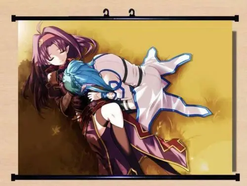 Sword Art online Poster Wall Scroll japan anime cosplay Whole Role Home Decor Sword Art online Poster Wall Scroll japan anime cosplay Whole Role Home Decor