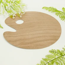 1 шт. деревянная Акварельная палитра лоток для краски пластик для рукоделия профессиональная художественная краска ing