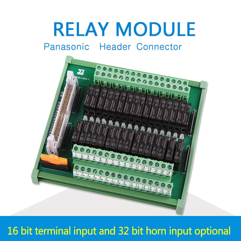 

Relay module 16 and 32 relay module PA1A-24VPLC amplifier SRM024D
