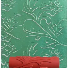 10 дюймов краски резиновый ролик с рисунком инструменты для стены краски ing ролик без ручки текстурированные ролики EG4114