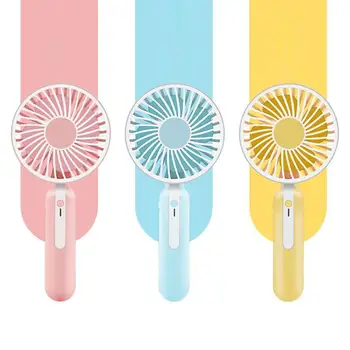 

Fan Portable Handhold Fan With Rechargeable Built-In Battery USB Port Design Handy Mini Fan For Smart Home