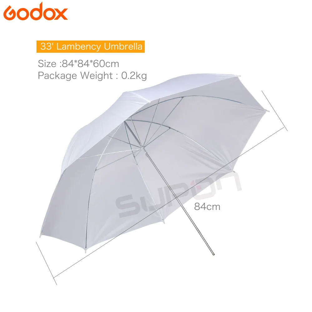 GODOX 240Ws 2*120Ws Pro фотостудия стробоскопическая вспышка с мягким зонтиком световая