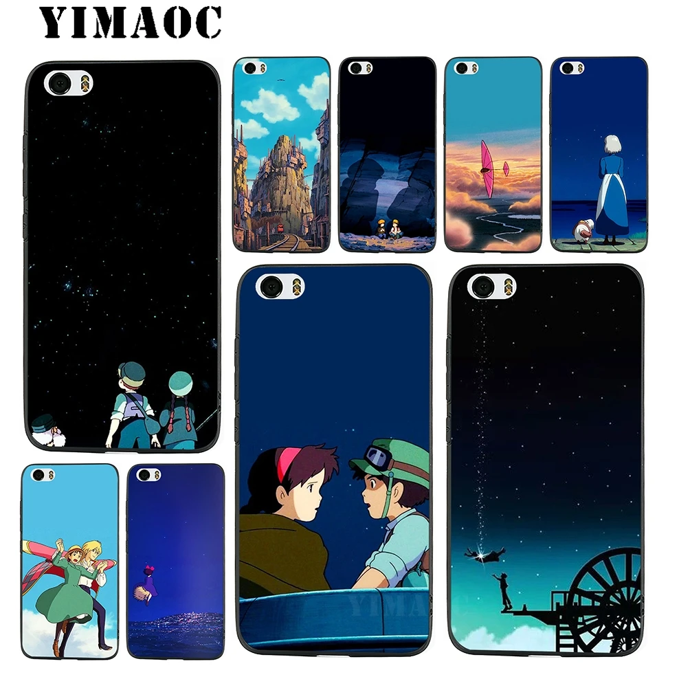 YIMAOC Laputa Castle In The Sky Мягкий силиконовый чехол для спортивной камеры Xiao mi Red 6 Note 4X 4A 5A 5