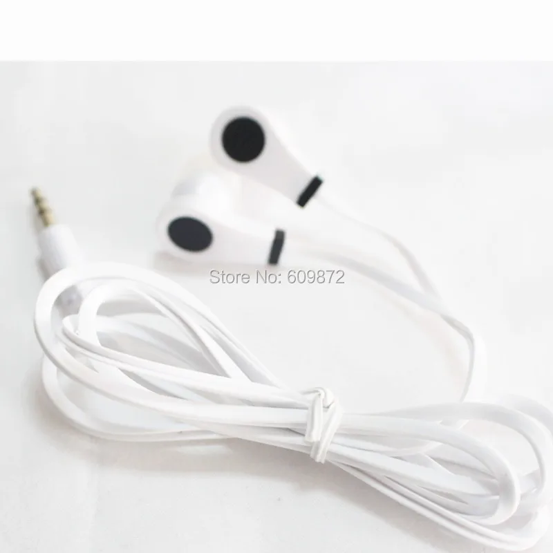 Linhuipad In Ear Disposable Earphones Cheap Earbud Bulky Earpiece For School kids rental cars trains fitness center hoppital