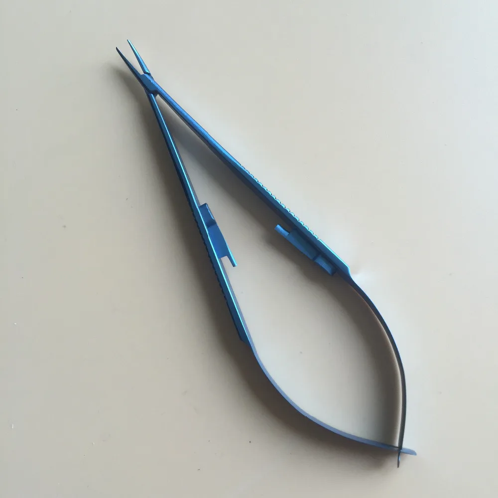 

3pcs titanium Straight Needle Holder With lock 22cm ophthalmic instruments