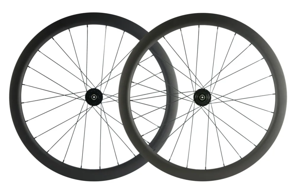 Top 700C Disc Brake Wheels Cyclocross Wheels 30mm 40mm 45mm 55mm Carbon 25mm Tubeless Carbon Bicycle Disc Wheelset 6 Bolt/Centerlock 10