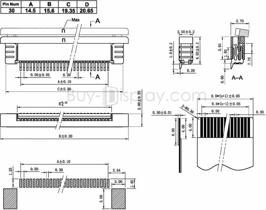 arduino lcd display pins factory