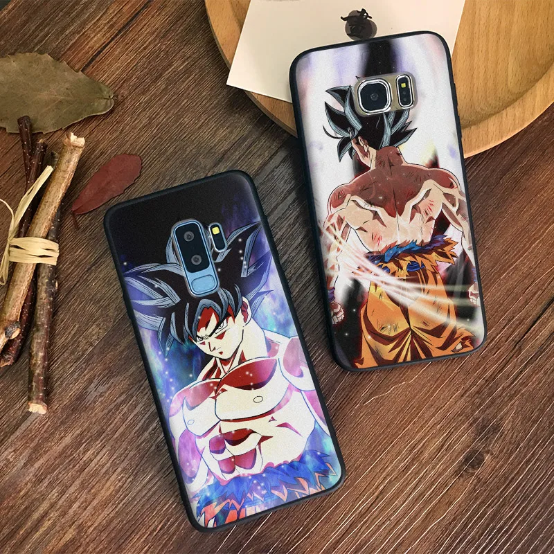 

Dragon Ball Super Goku Ultra Instinct DBS Soft Silicone Phone Case Shell Cover For Samsung Galaxy S7 Edge S8 S9 Plus Note 8 9