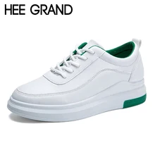 HEE GRAND/лоферы на платформе с круглым носком; повседневная обувь на плоской подошве; женская обувь на шнуровке; сезон весна-осень; женские шлепанцы на плоской подошве; 3 цвета; XWD6257