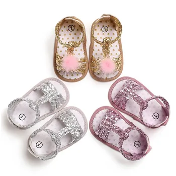 

Newborn Baby Girl First Walker Summer Handmade Breathable Toddler Infants PU Leather Soft Casual Shoes Sole Booties Baby Shoes