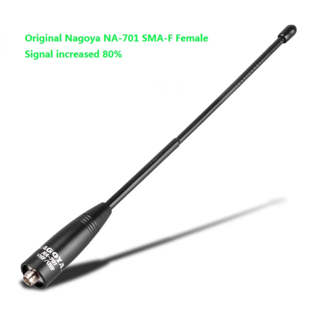 100% оригинал Nagoya NA 701 sma женский двухдиапазонный 10 Вт антенна для UV 5R uv 82 H777 HYT PX 777 888