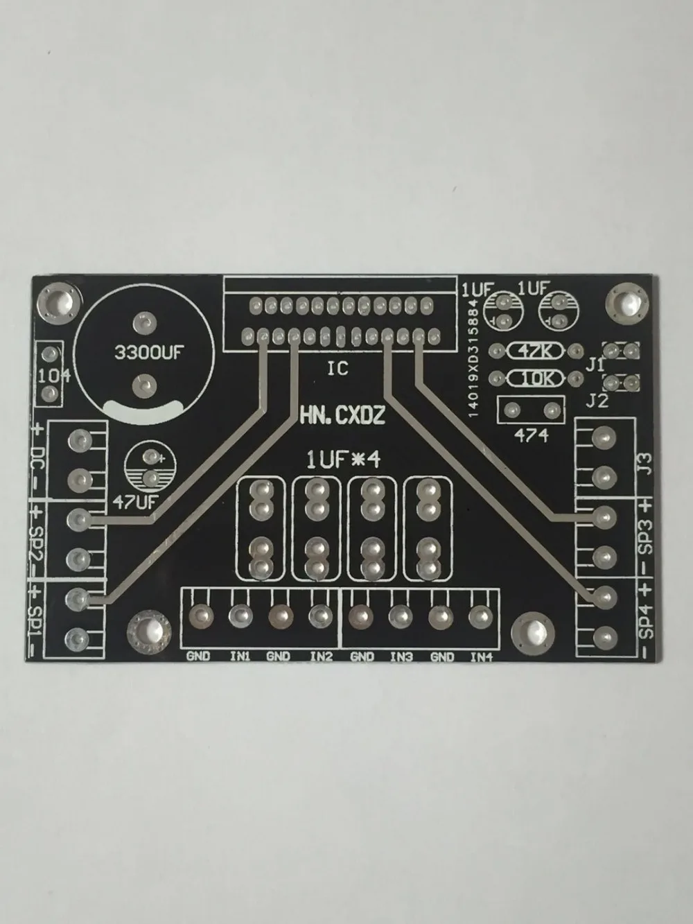 

Fannyda V6 upgraded version TDA7388 /7850 four channel 4X41W home amplifiers PCB empty board