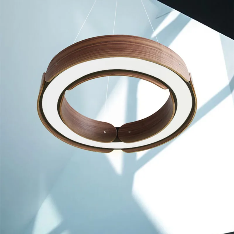 

Nordic Solid Wood Dinning Room Chandelier Modern Living Room Bar Studio Coffee Shop Restaurant Bedroom Led Lamp Free Shipping